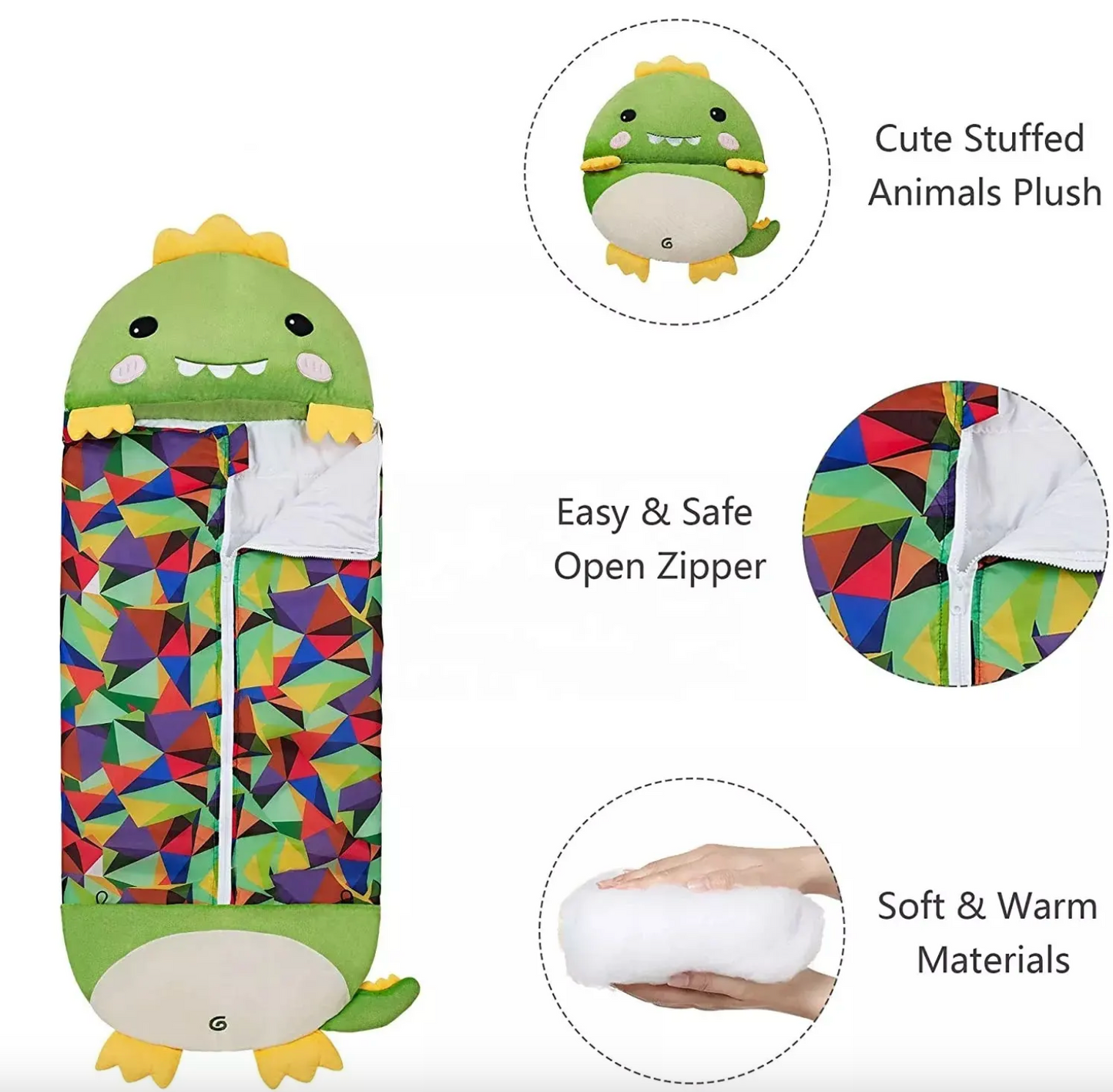 Cute Animal Sleeping Bag comfortable