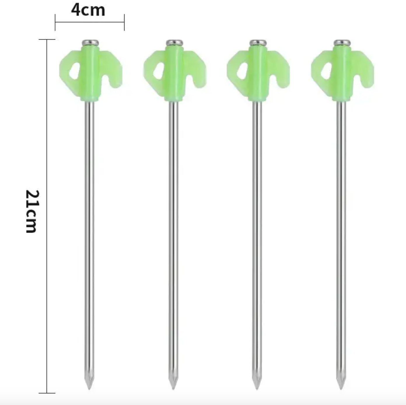 Camping Luminous Night Time Tent Pegs
