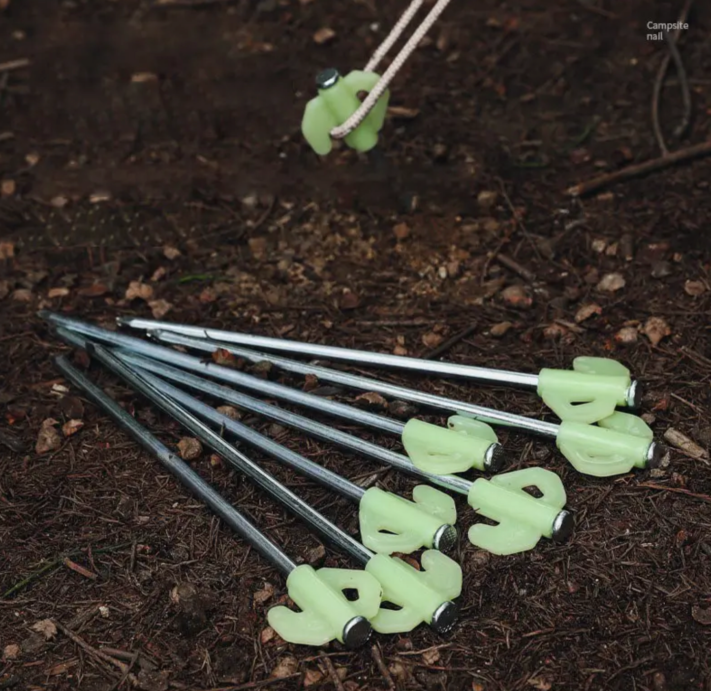 Camping Luminous Night Time Tent Pegs