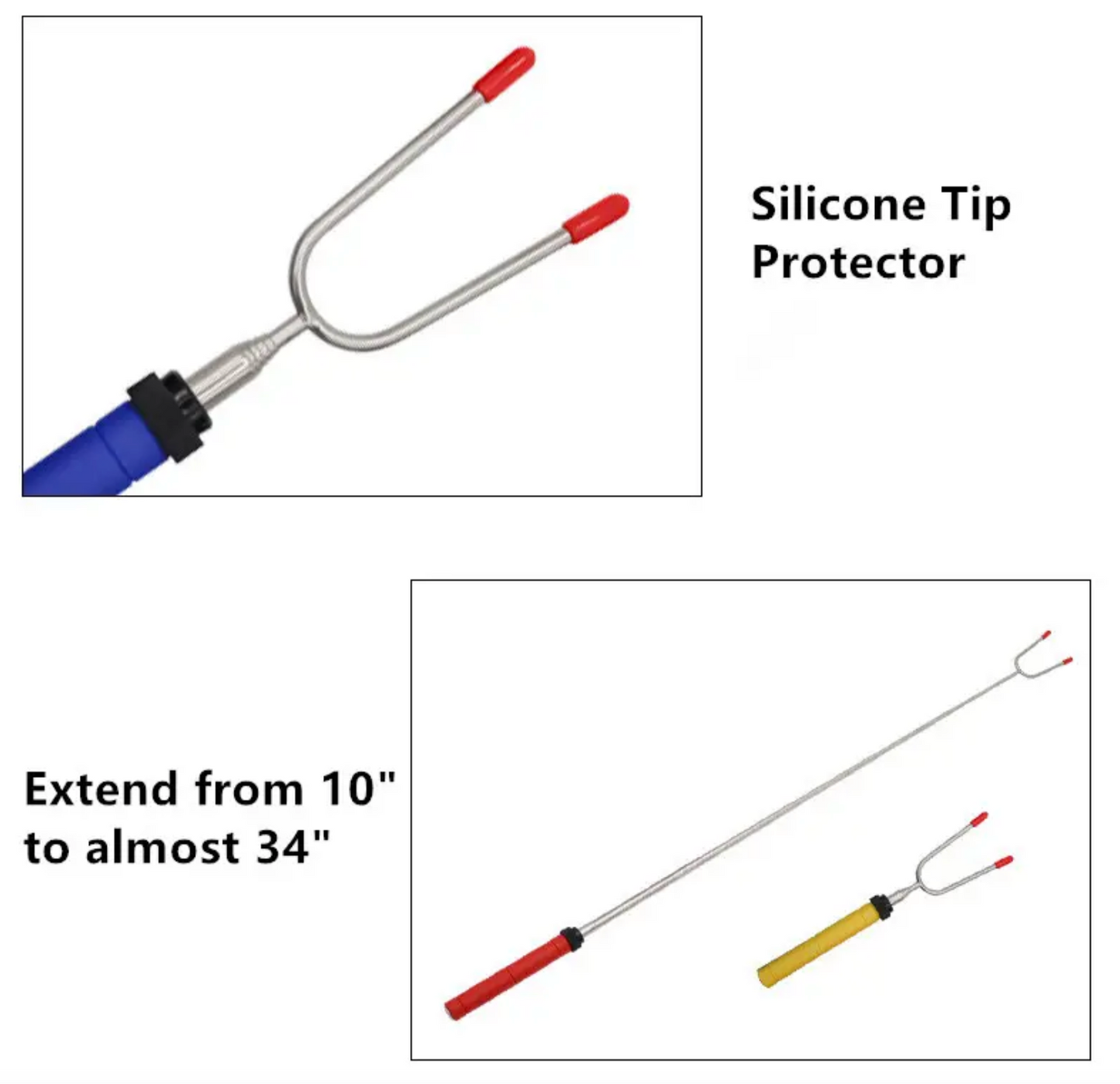 Telescopic Marshmallow sticks for camp fires