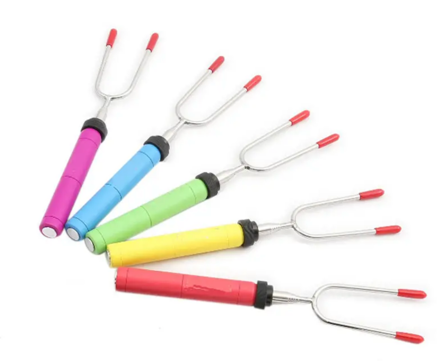 Telescopic Marshmallow sticks for camp fires